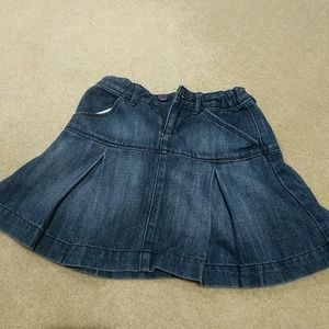 Gap kids mini denim skirt